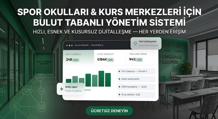 Modernleşen Eğitim Kurumlarında Kurs Yönetim Sistemleri İçin En Profesyonel Çözümler