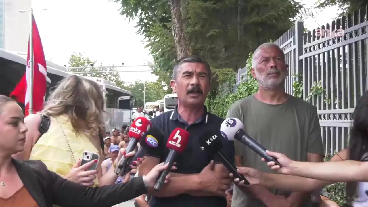 Doruk Madencilik İşçileri Enerji Bakanlığı Önünde Günlük Eylem Gerçekleştirdi
