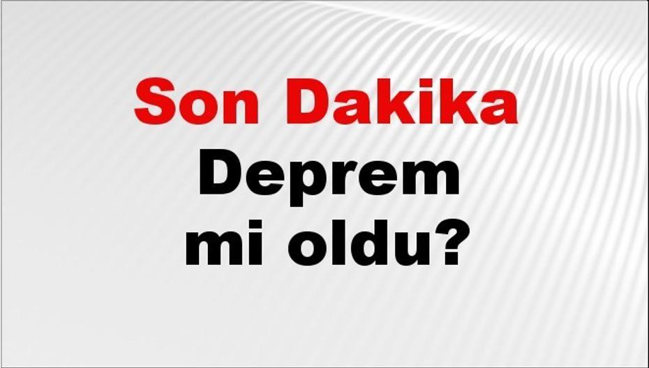 02 Ekim 2026 Güncel Deprem Durumu ve Son Dakikalar