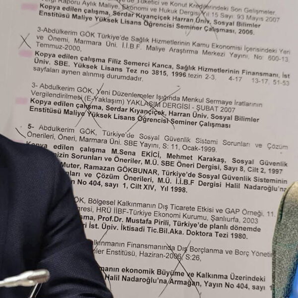 Mahmut Tana'dan AKP'nin eski yardımcısı “intihal” ve “sahte imza” nın onaylanması – son dakikanın Torrkiye haberleri