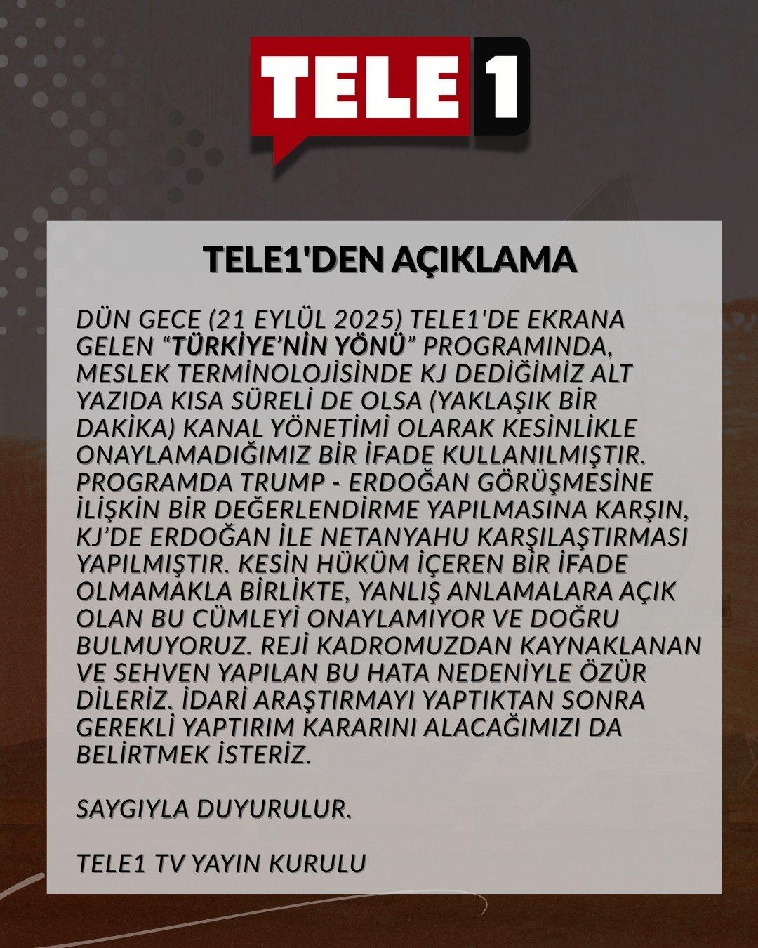 Tele1'deki KJ tartışmalar yarattı! Üzgünüm Kanal: 