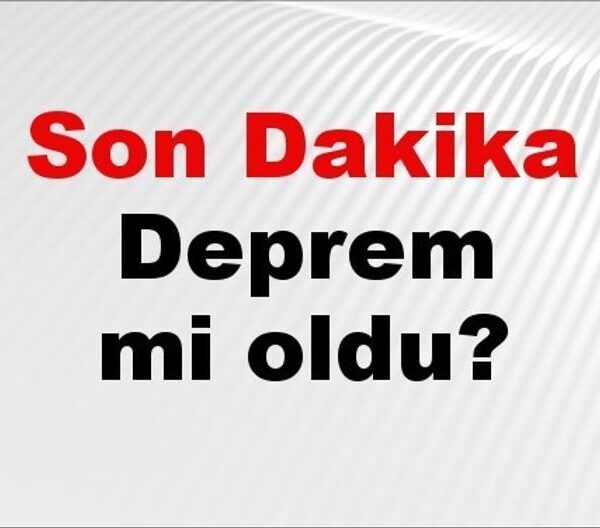 Balıkesir’de Deprem Mi Gerçekleşti? Son Gelişmeler ve Detaylar!