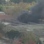 İstanbul’da Fabrika Alev Alev Yandı