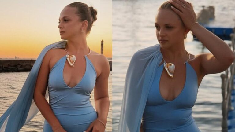 İpek Filiz Yazıcı aşka geldi! Gün batımında romantik kare…